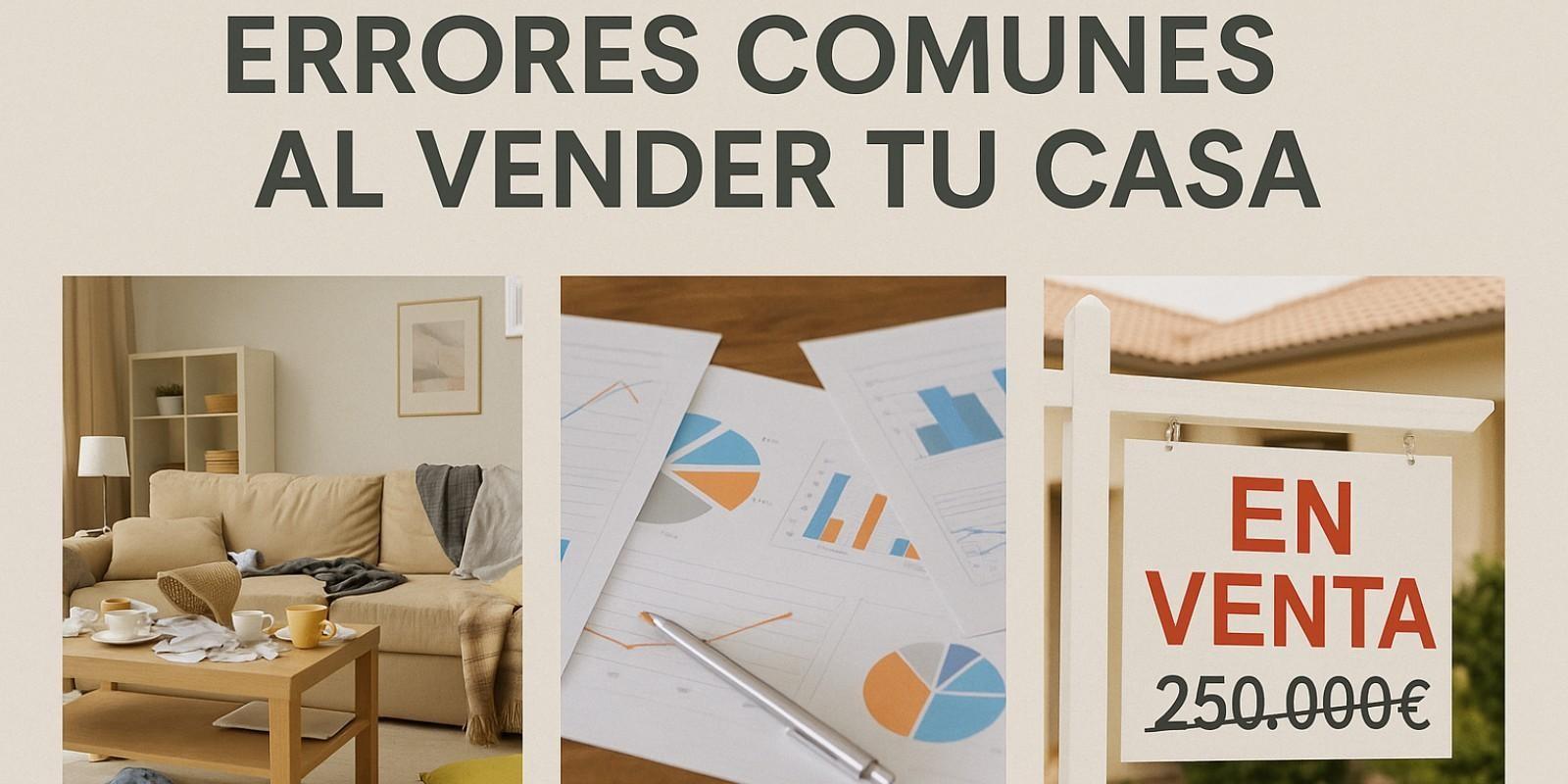 3 errores que te pueden costar miles al vender tu casa (y cómo evitarlos)