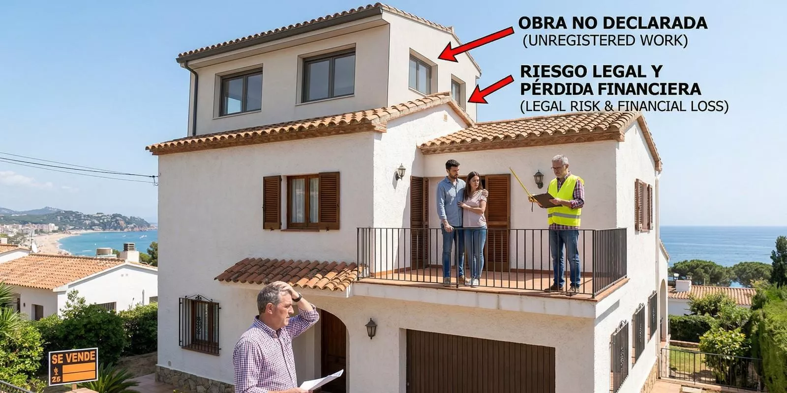 Vender vivienda con ampliaciones no declaradas