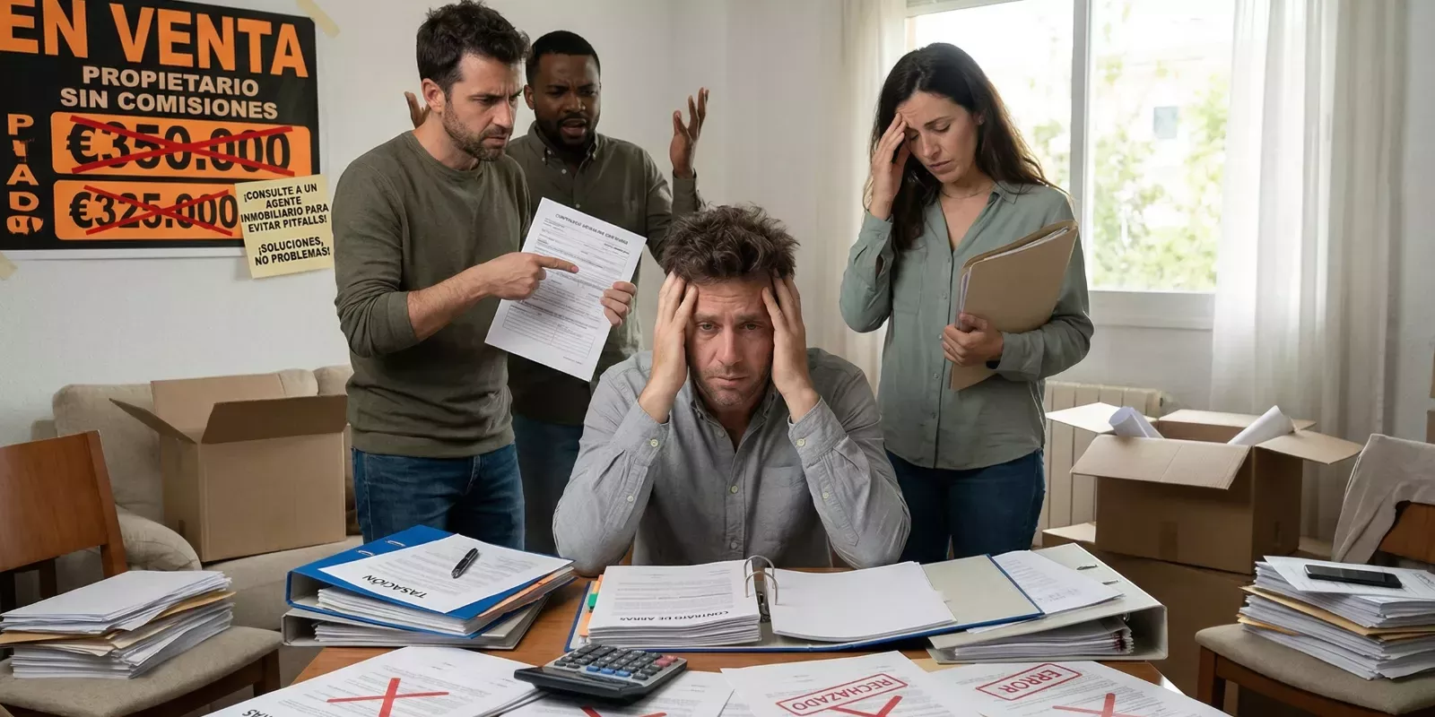Errores al Vender tu Propiedad sin Agente Profesional